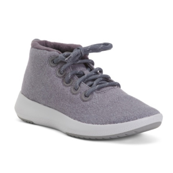 Allbirds - Merino Wool Runner-up Mizzle Water Repellent Sneaker - Medium Grey - Picture 1 of 8